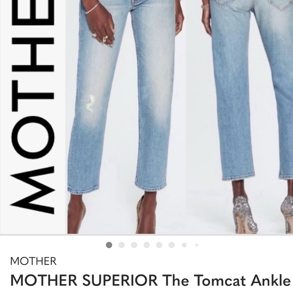 MOTHER Jeans: Tomcat Ankle in Gospel Grace